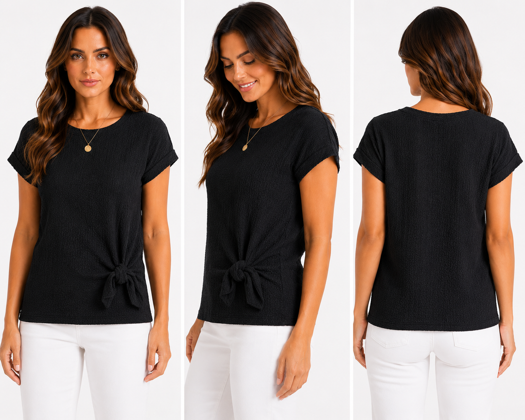 Black tie T-shirts