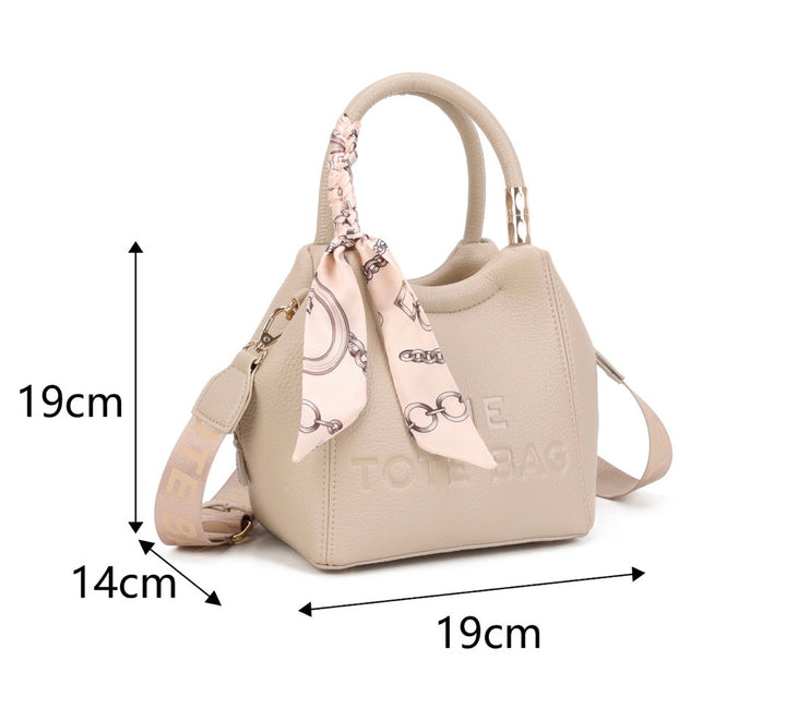 Scarf Detail Tote Grab bag