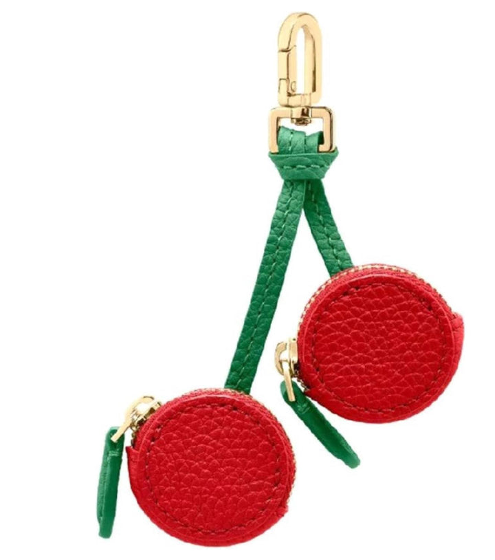 Cute Fruit Shape Coin Purse Mini Zipper Earphone Bag Keychain Pendant