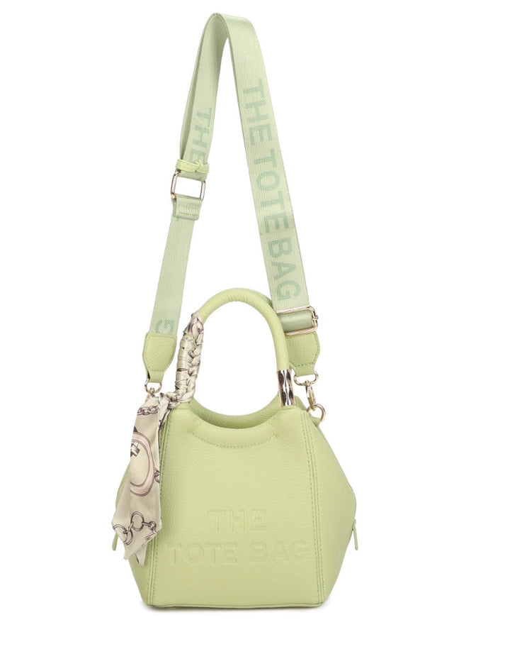 Scarf Detail Tote Grab bag