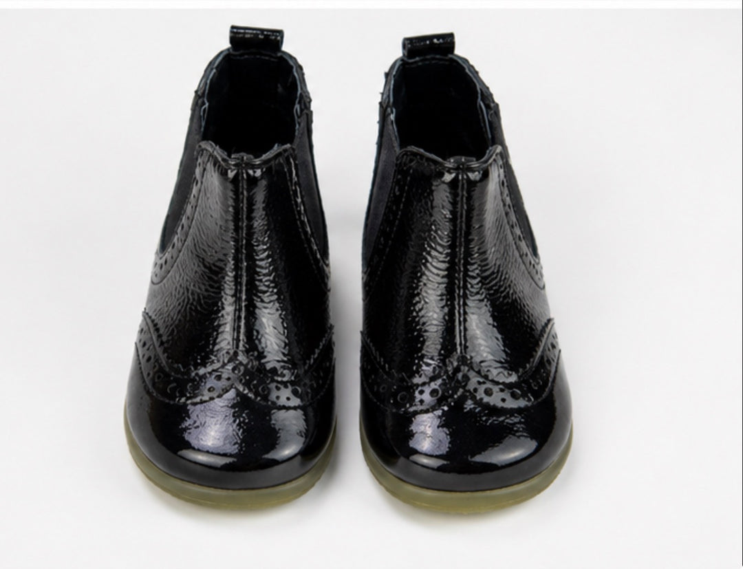 Girls Black School Boots – Smart &amp; Comfortable