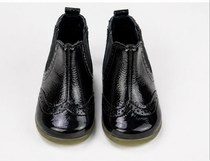 Girls Black School Boots – Smart &amp; Comfortable