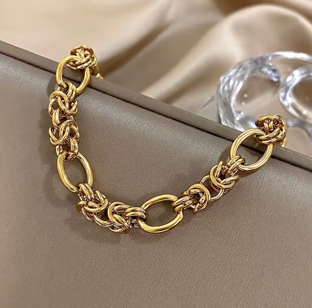 Stainless Steel Twisted Bracelets Bangles