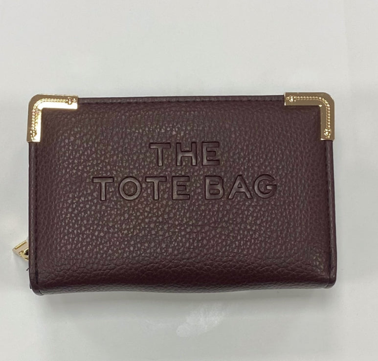 The Tote bag purse with gold edging