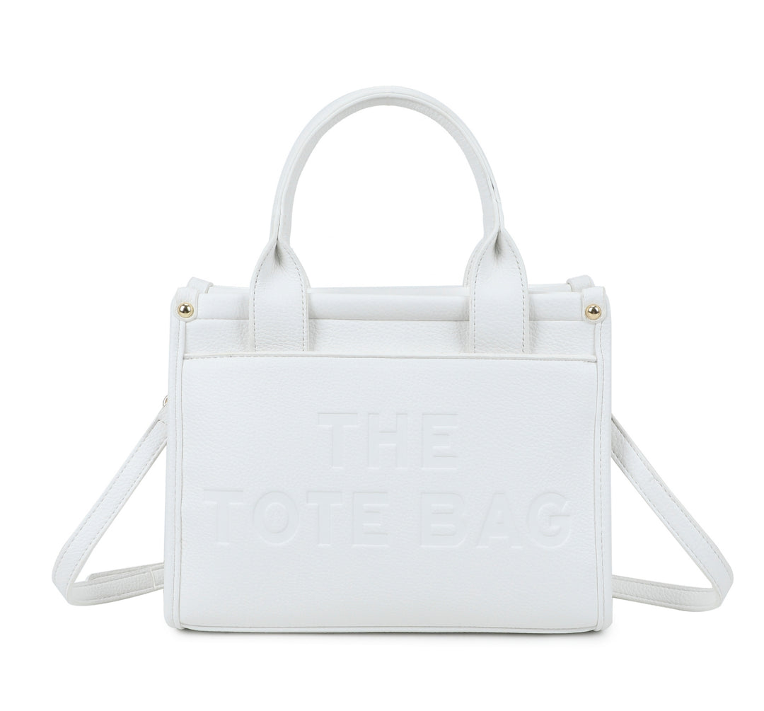 Small Tote Bag with front pocket detail