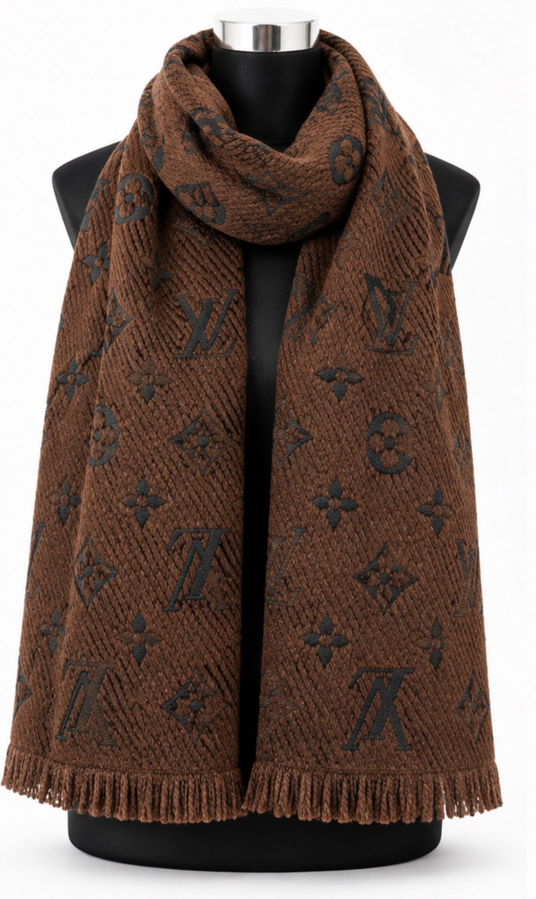 Luxury premium thick statement scarves in assorted patterned designs