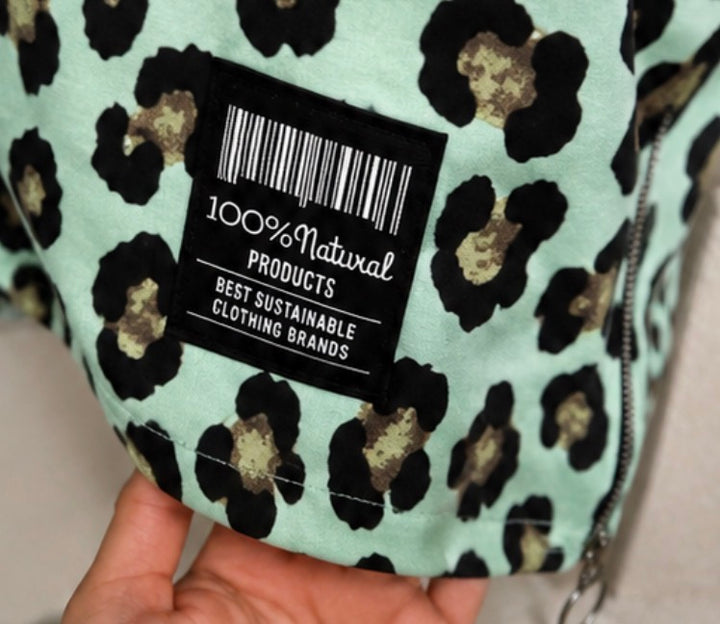 Leopard print oversized T-shirt