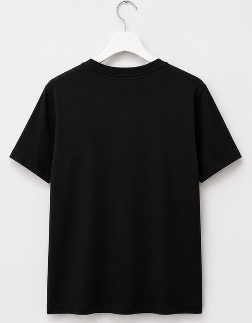Women’s black T-shirt