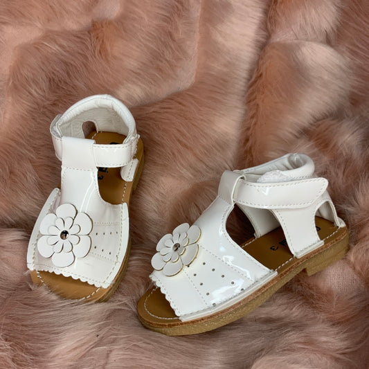 White Baby Sandals