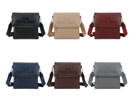 Large crossbody tote bag