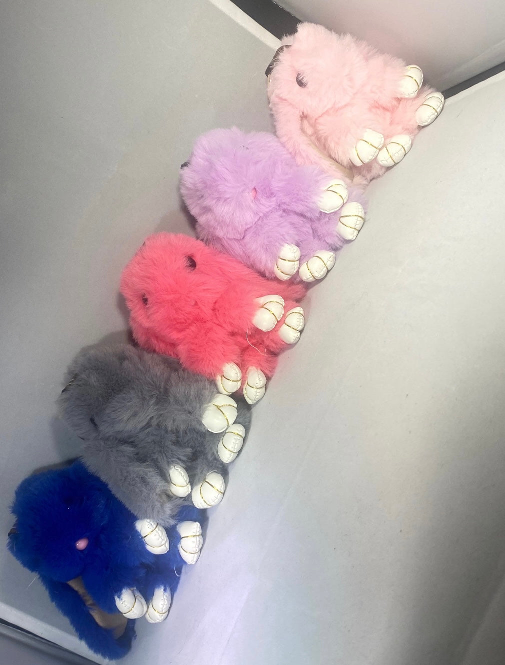 Bunny key ring chains