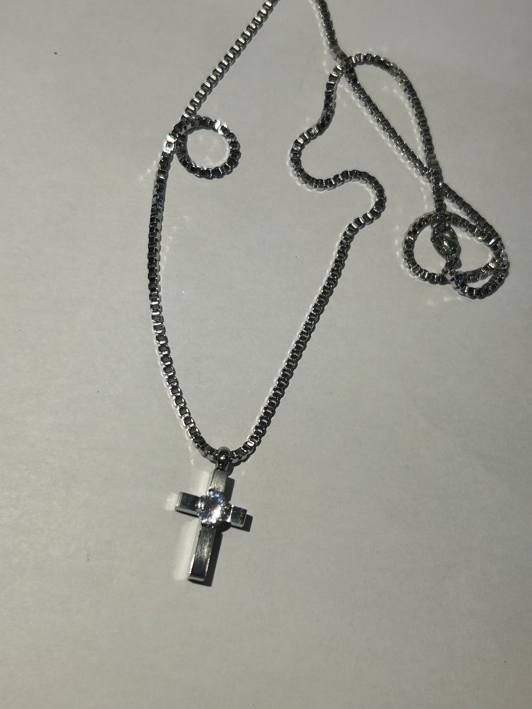 Mini Crystal Pendant Necklace