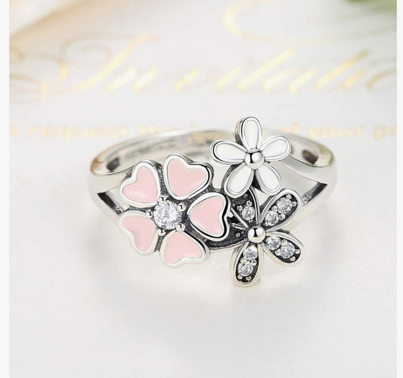 Flower rings