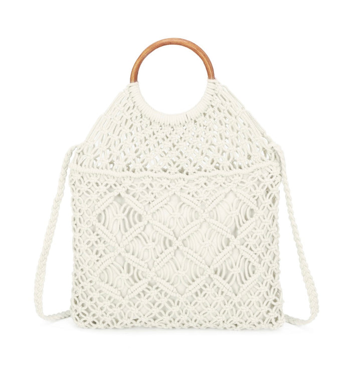     Summer woven crossbody bag with long strap