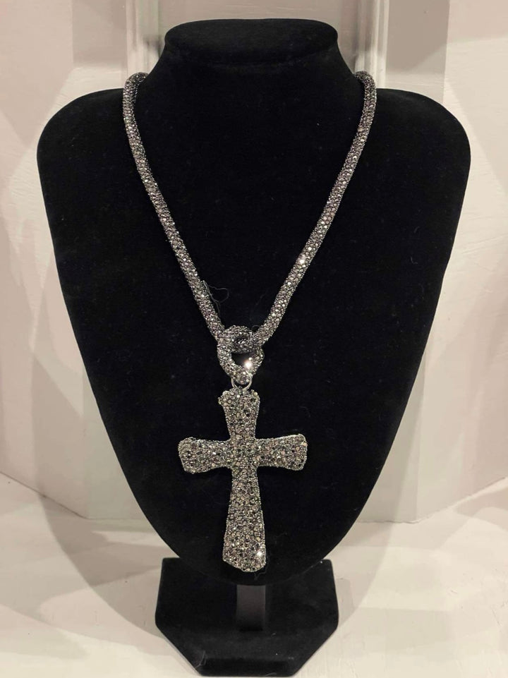 Black Crystal cross