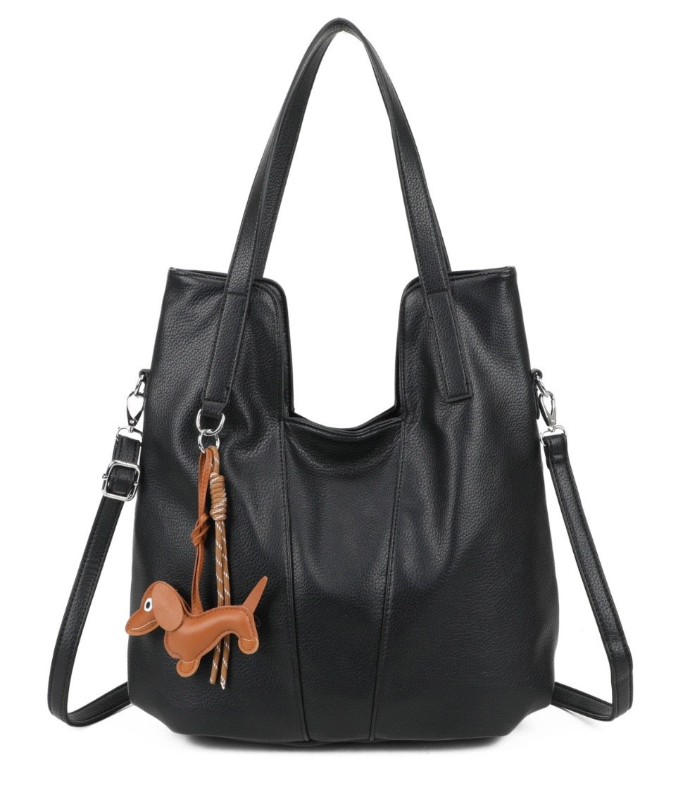 Dog Charm Shoulder bag