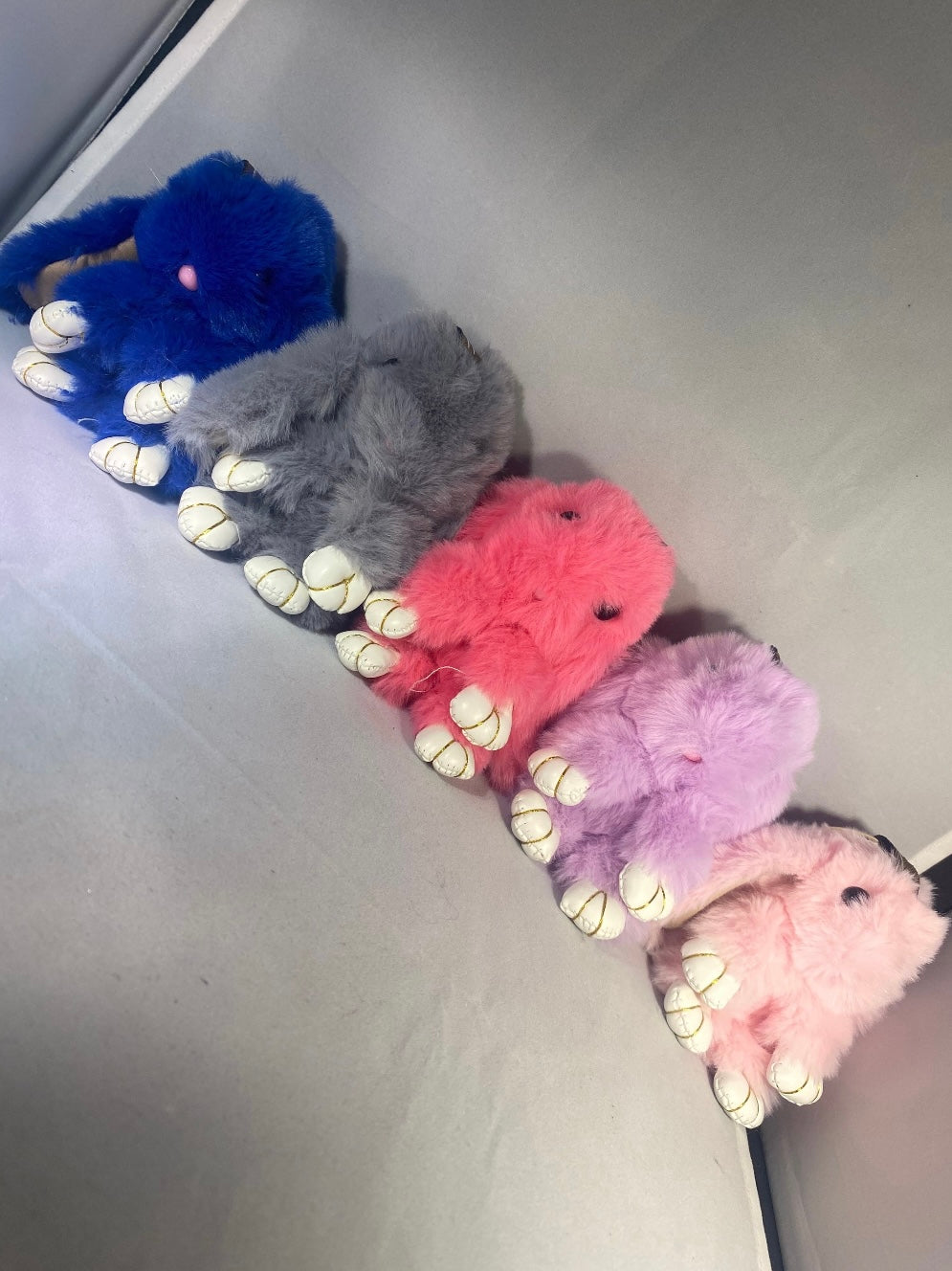 Bunny key ring chains