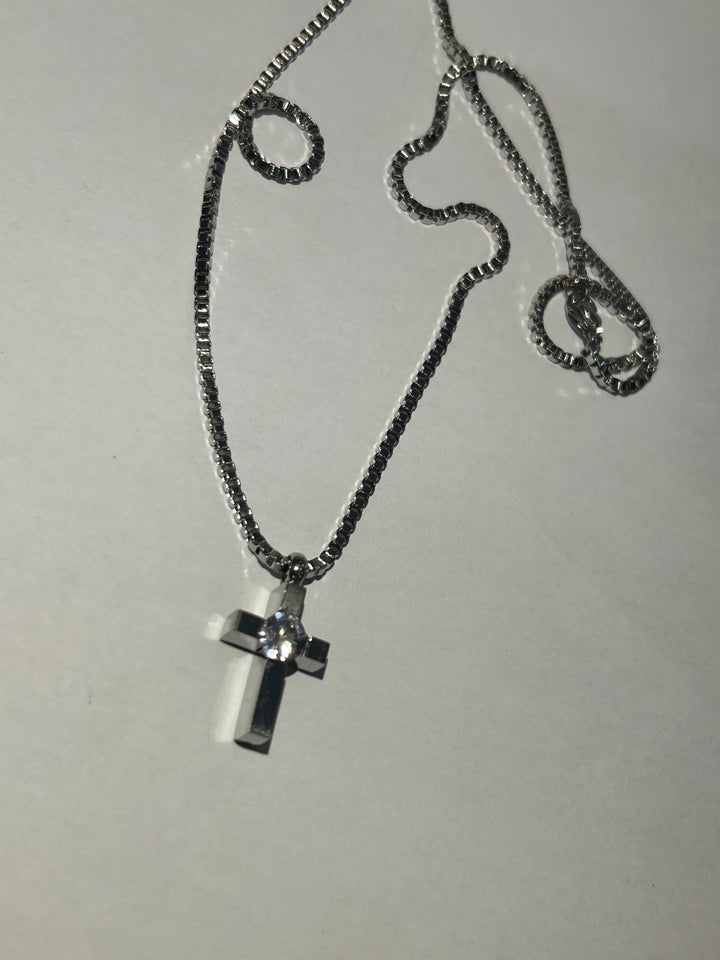 Mini Crystal Pendant Necklace