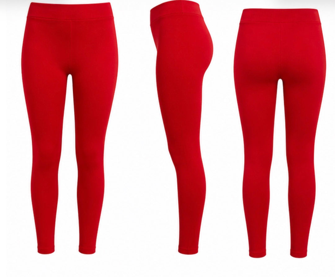 Red Women’s Leggings