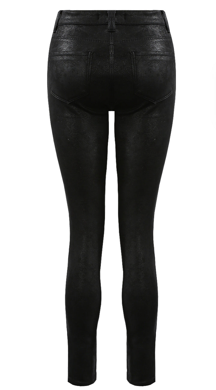 Black leather pants
