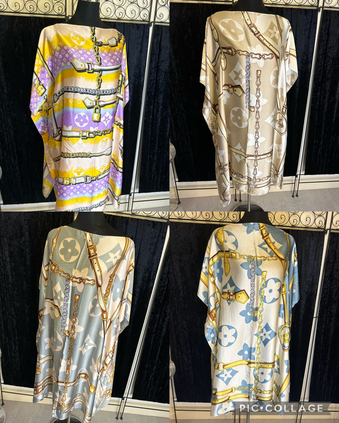 Chain style kaftans