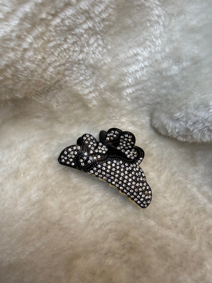 Crystal detail hair clip