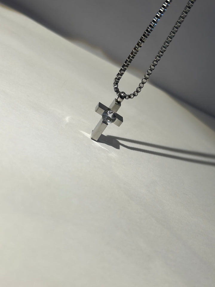 Mini Crystal Pendant Necklace