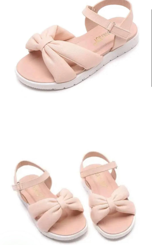 little girls blush pink sandals