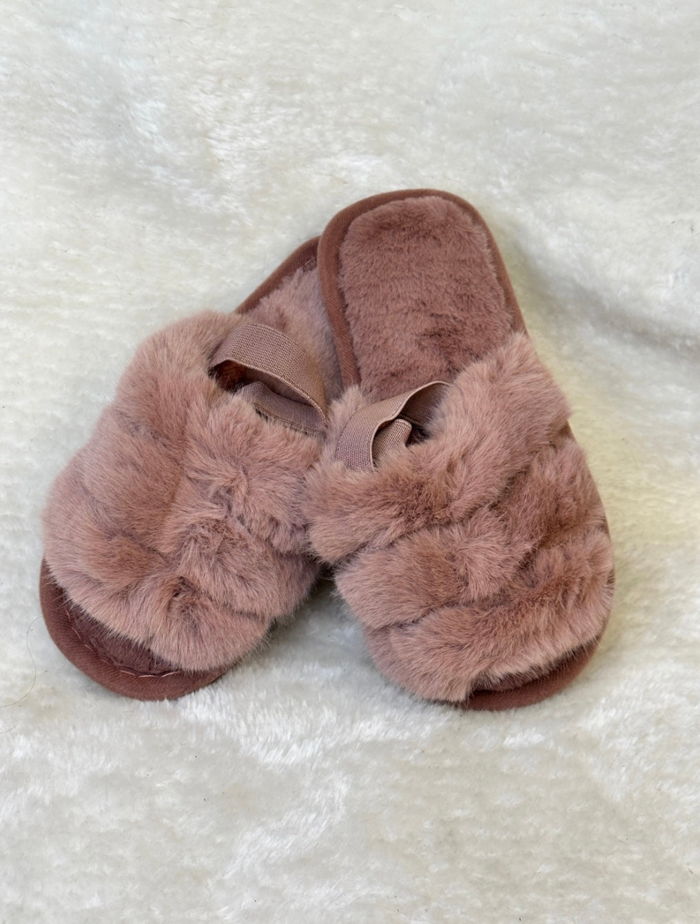 Little Girls Slippers with sling back strap