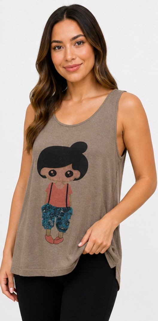 Women’s character vest