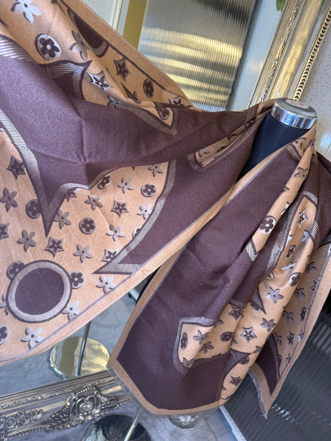 XL Flower print scarf