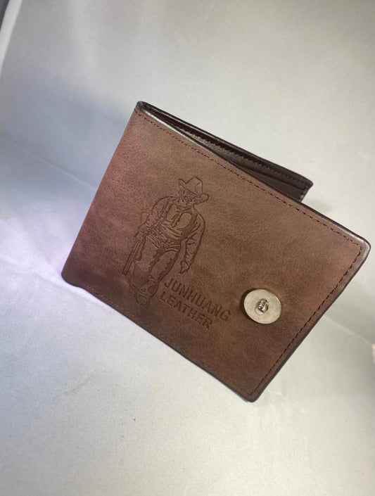 Mens brown Leather wallet