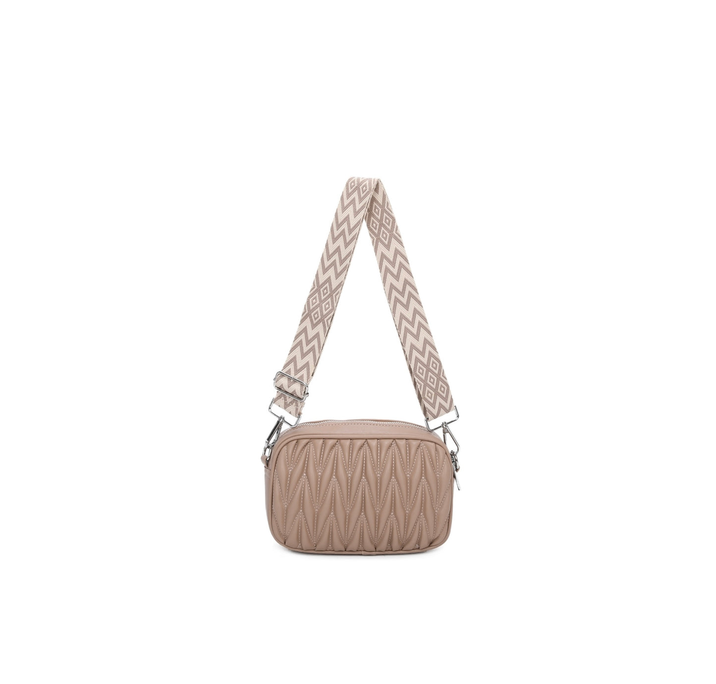 Bee detailed crossbody handbag