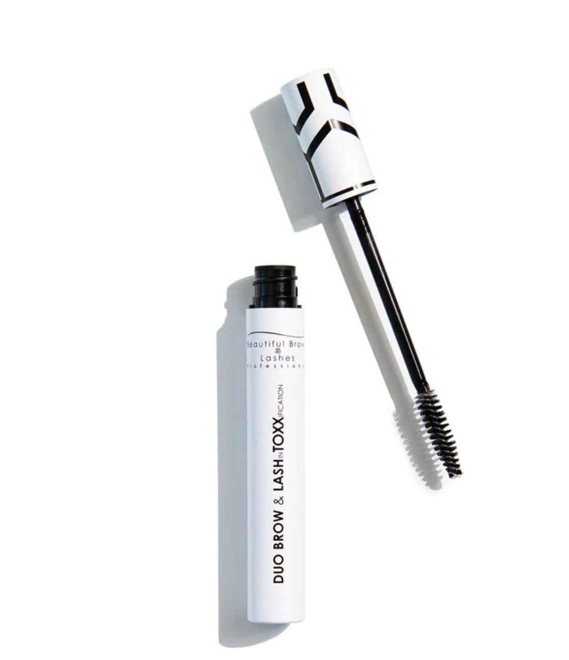 Eyebrow and lash product with applicator 