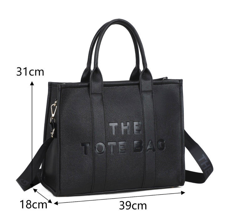 Extra Large Embossed Tote Bag