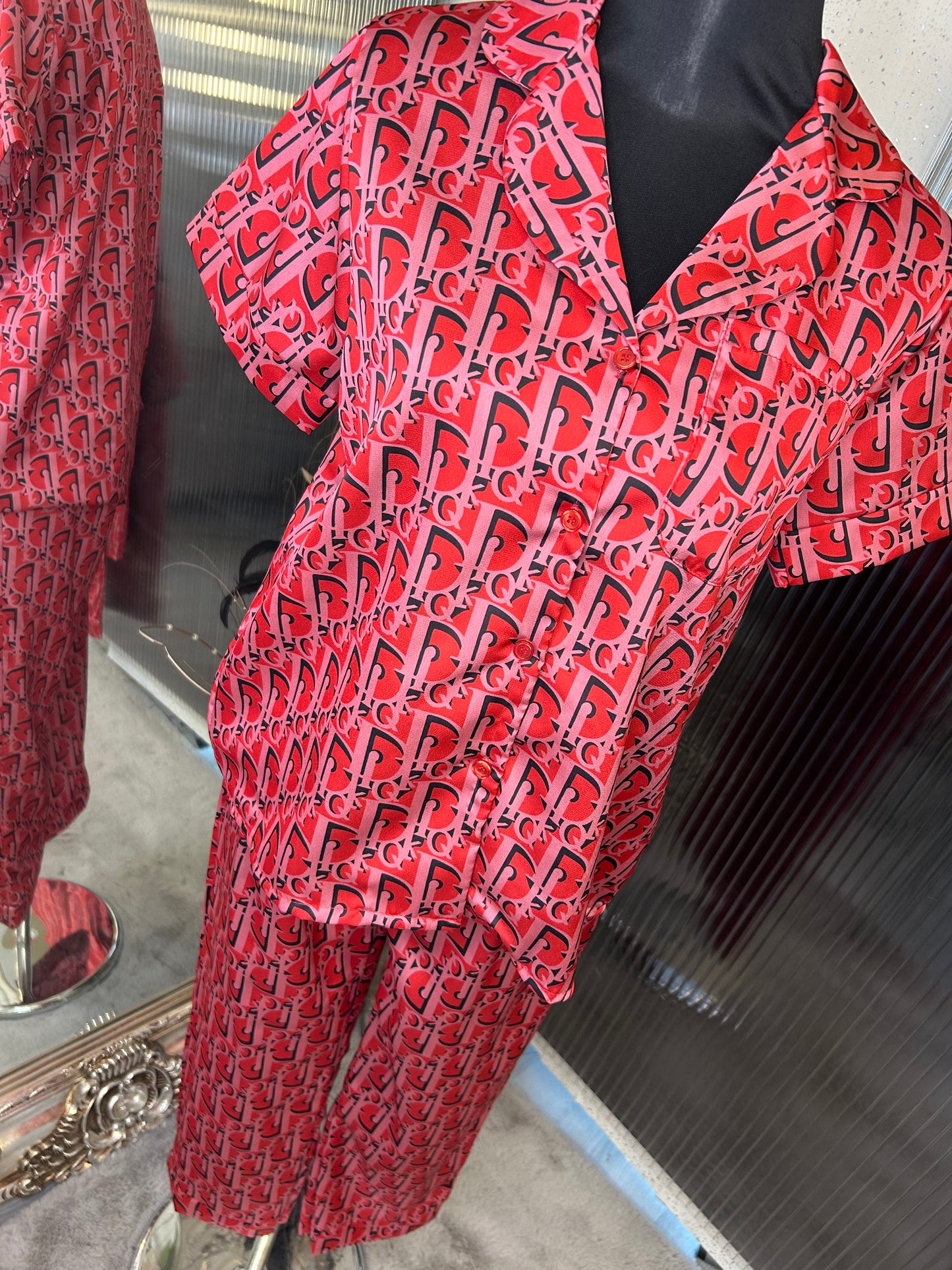 Red pyjama set