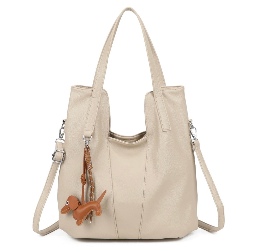 Dog Charm Shoulder bag