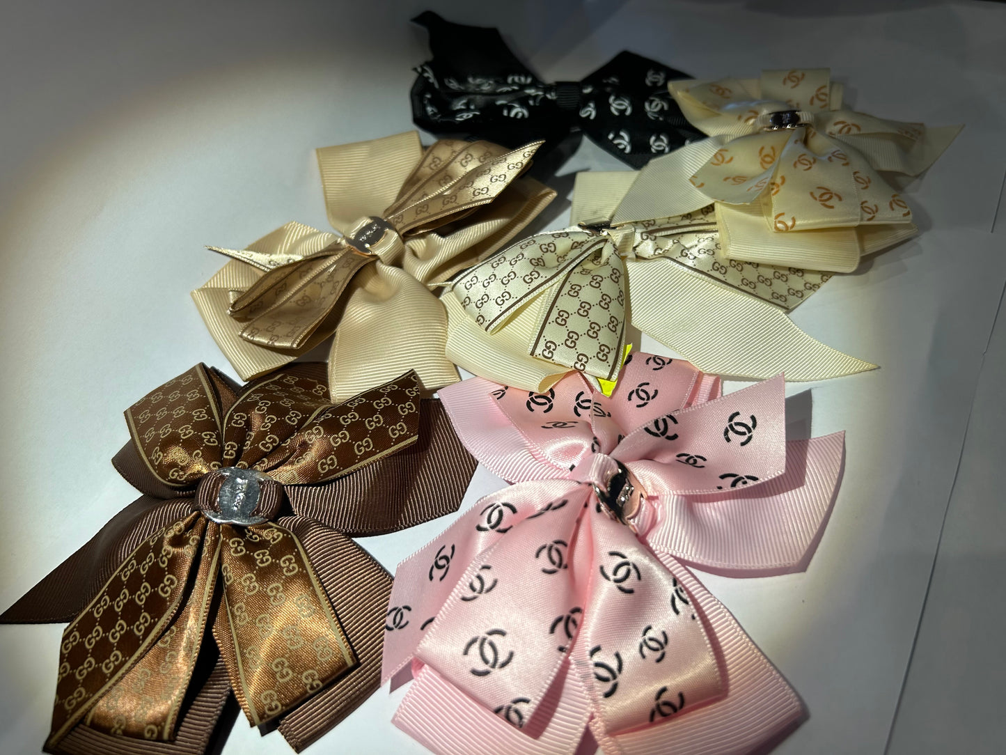 Ribbon hair bows