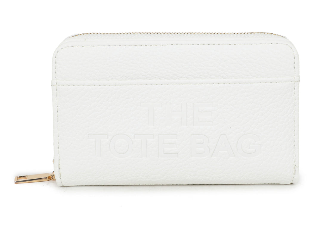 White wallet purse  with &