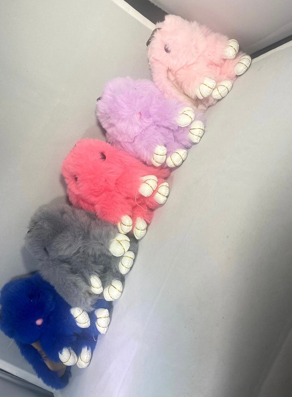 Bunny key ring chains