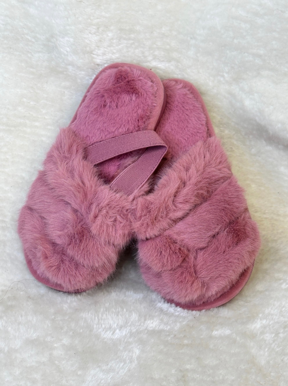 Little Girls Slippers with sling back strap