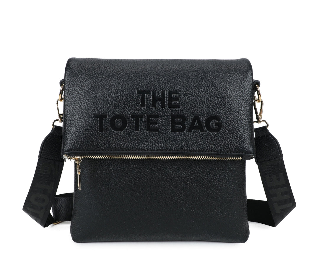 Spacious everyday crossbody bag with adjustable strap