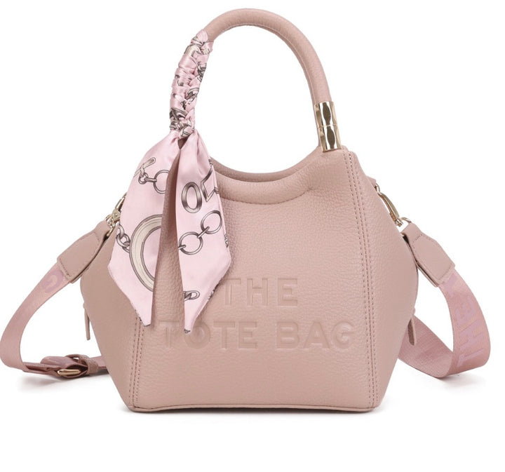 Scarf Detail Tote Grab bag