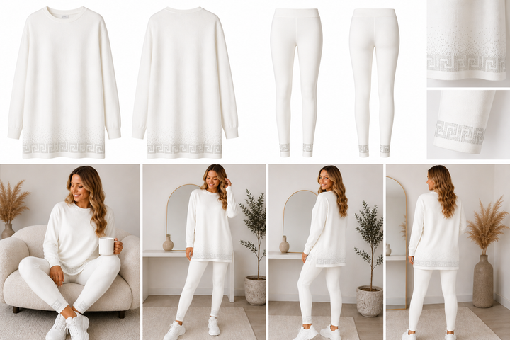 Geometric key crystal detail edge lounge sets