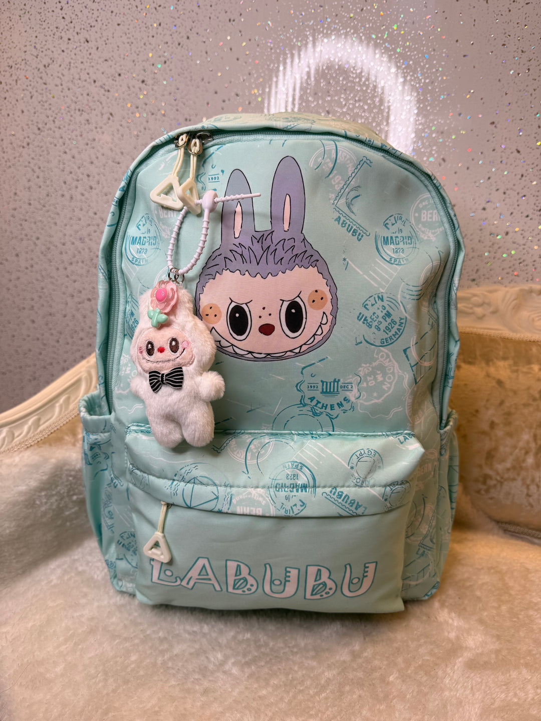 Labubu Kids Backpack Rucksack – Cute School &amp; Nursery Bag