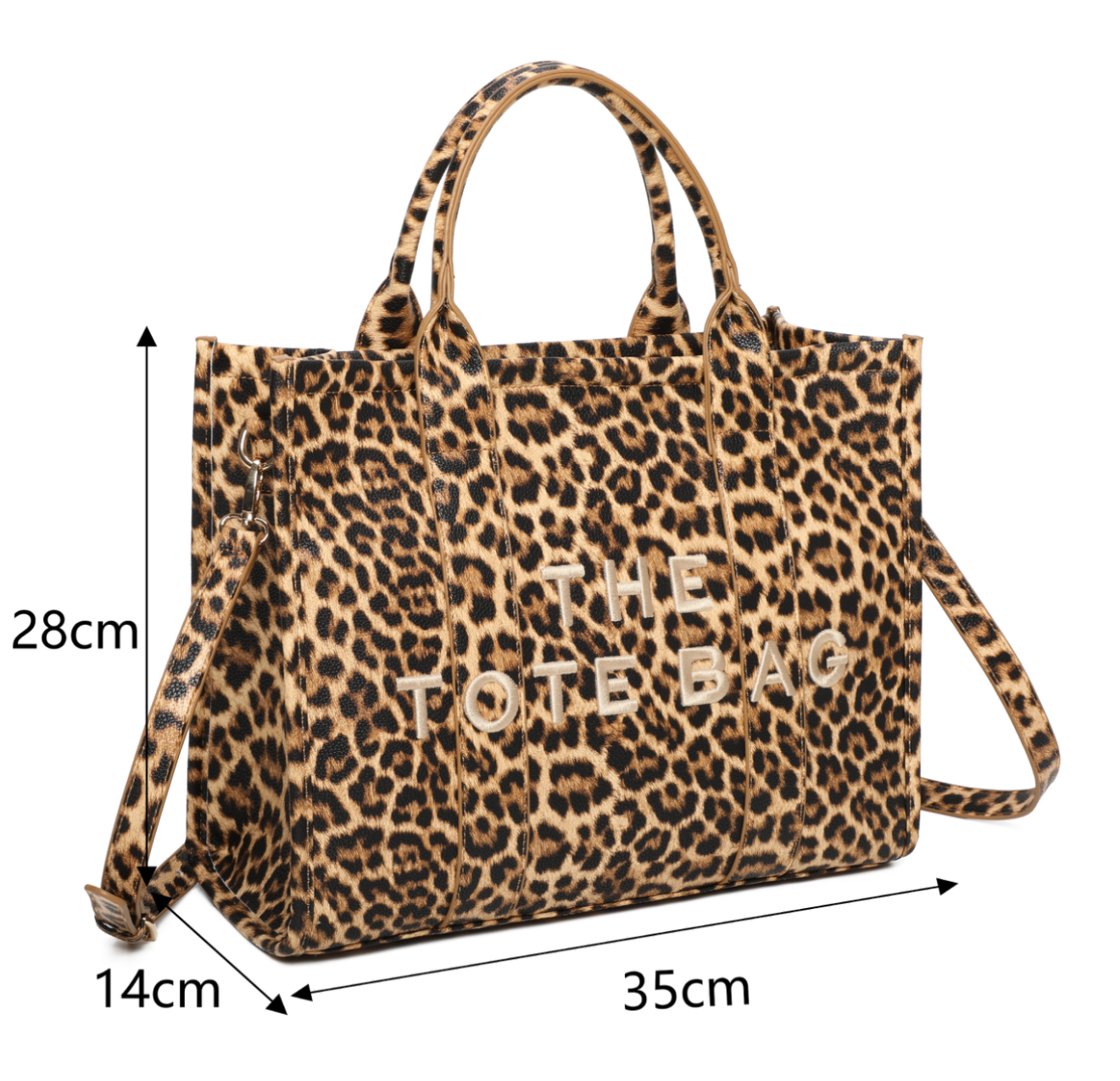 Leopard Animal Print Tote Bag