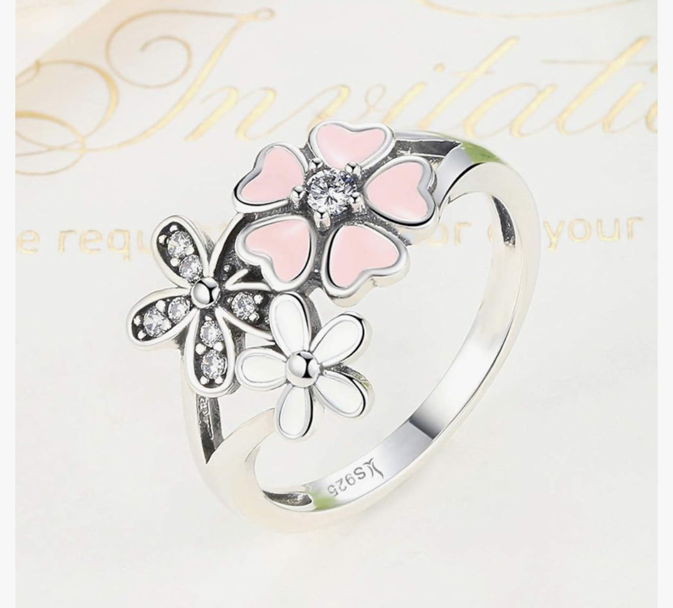 Flower rings