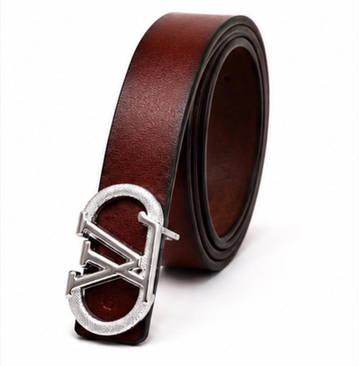 Brown Statement Buckle Belt