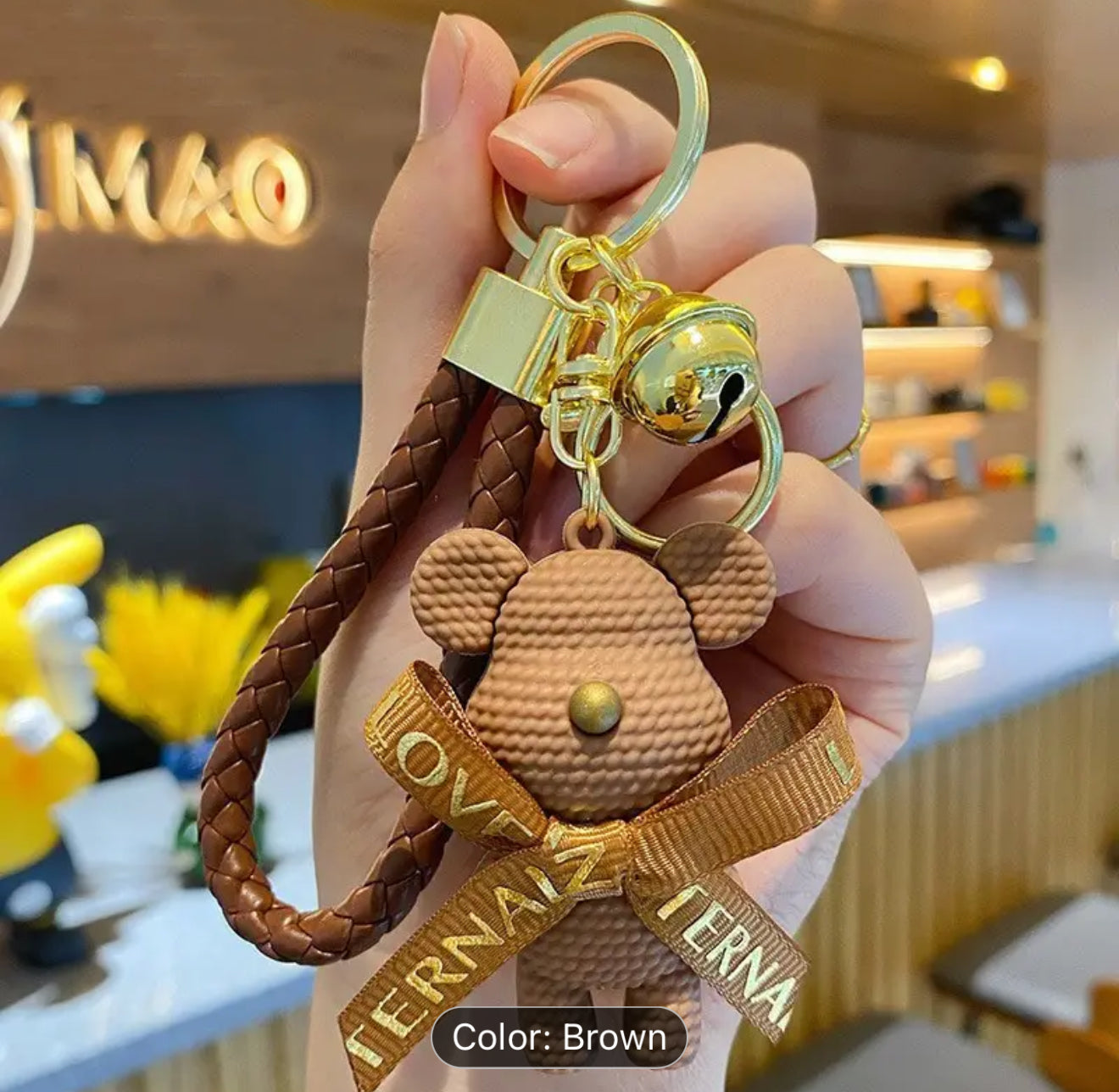 Hard Teddy keyrings