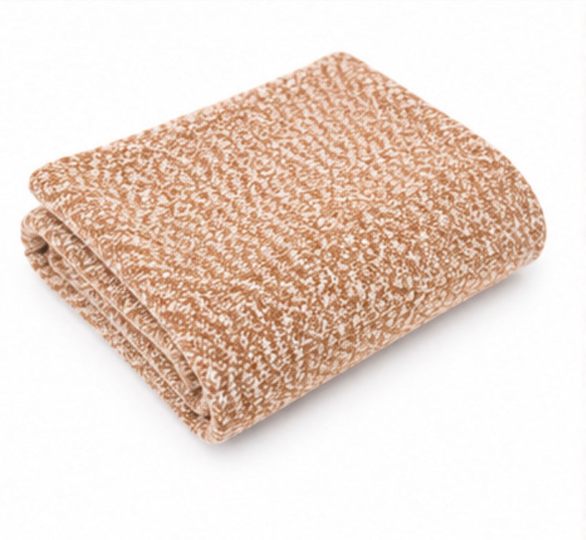 The Willow Beige Textured Scarf